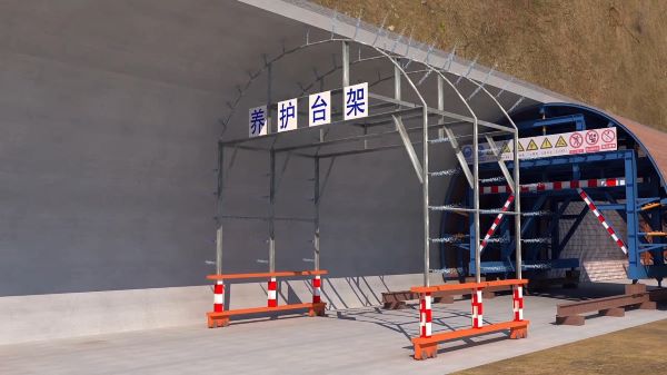 岳麓区隧道施工动画制作公司 - 隧道施工工艺和施工方法 - 隧道施工汇报动画视频 - bim 工程施工动画